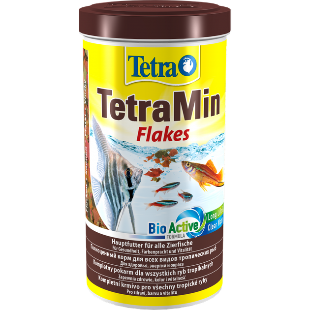 Корм Tetra Min Flakes для аквариумных рыбок хлопья 200 г/ 1 л - изображение 3