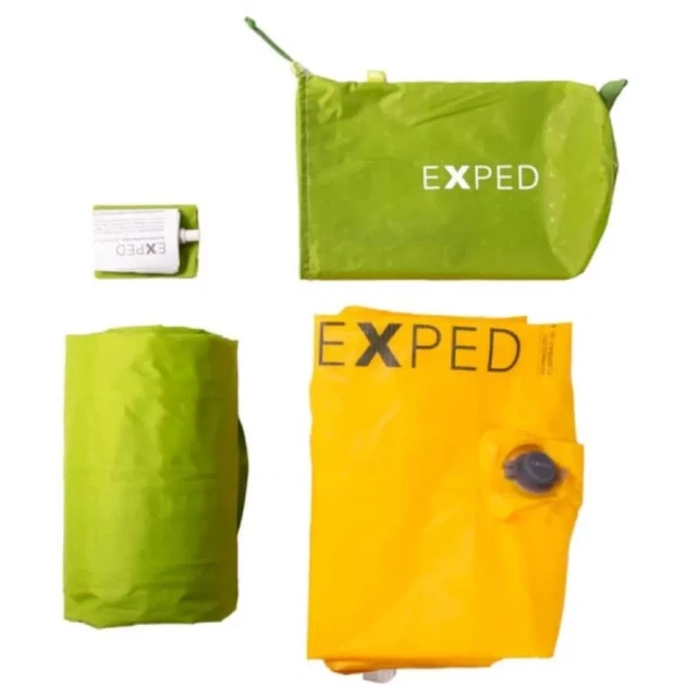 Килимок надувний Exped Ultra 1R LW зелений - изображение 2