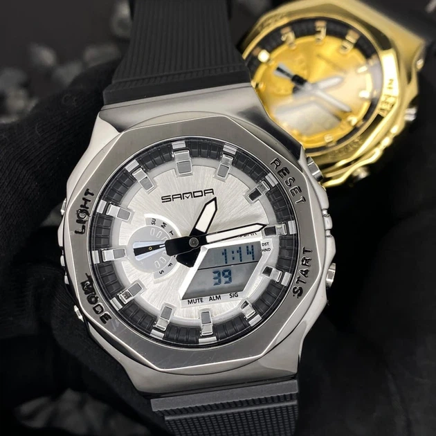 Наручний годинник Sanda 3167 Gold - изображение 5