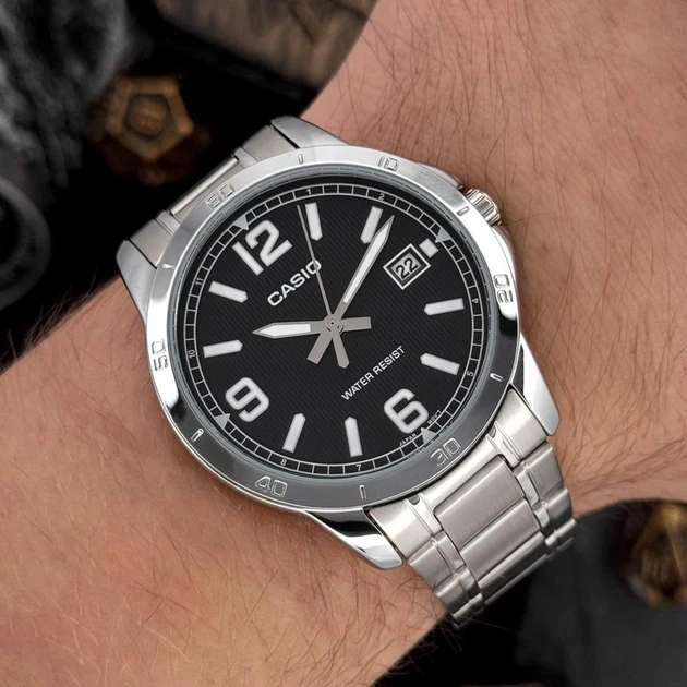 Наручний годинник Casio MTP-V004D-1B2 - Фото 4 Наручний годинник Casio MTP-V004D-1B2 - изображение 4