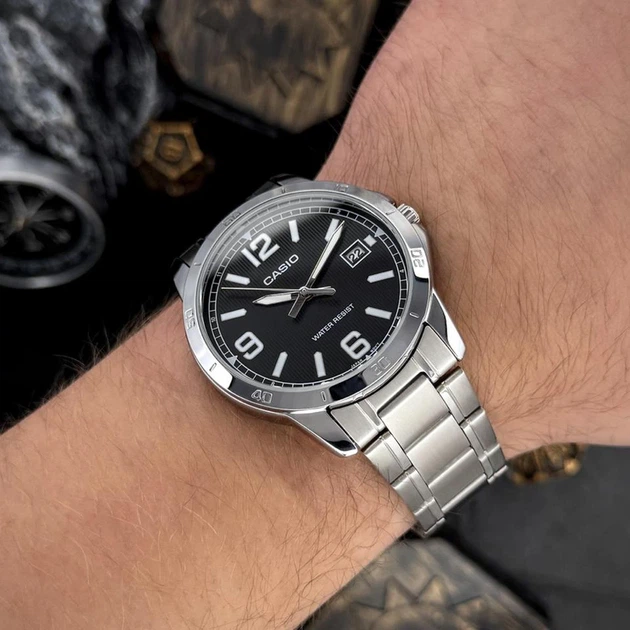 Наручний годинник Casio MTP-V004D-1B2 - Фото 5 Наручний годинник Casio MTP-V004D-1B2 - изображение 5