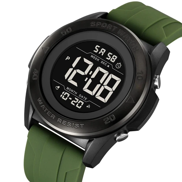 Наручний годинник Skmei 2485AG Army Green - изображение 4