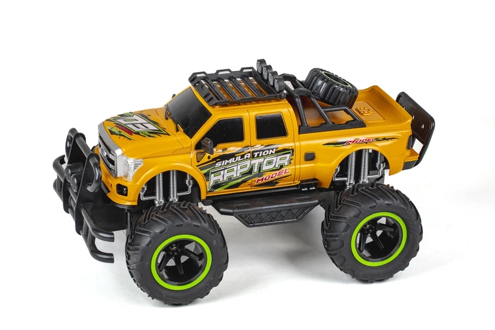 Машинка-позашляховик на радіокеруванні TEC-TOY Raptor 1264357 Жовта (5700134714037) - зображення 4