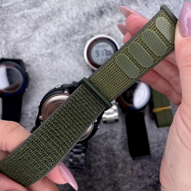 Наручний годинник Skmei 2412NAG Army Green Nylon - Фото 9 Наручний годинник Skmei 2412NAG Army Green Nylon - изображение 9