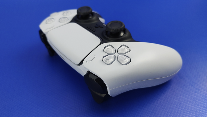 Набір Геймпад Бездротовий Sony PlayStation 5 DualSense White + Накладки на Стіки RMC PlayStation 5 4 3 2 1 Xbox Black White - зображення 7