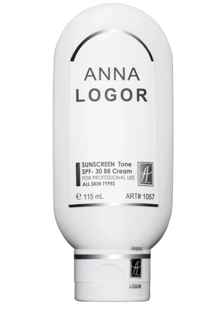 Тональний сонцезахисний крем SPF-30 UVA,UVB Anna Logor (Art.1057), 115 мл - Фото 1 Тональний сонцезахисний крем SPF-30 UVA,UVB Anna Logor (Art.1057), 115 мл - изображение 1