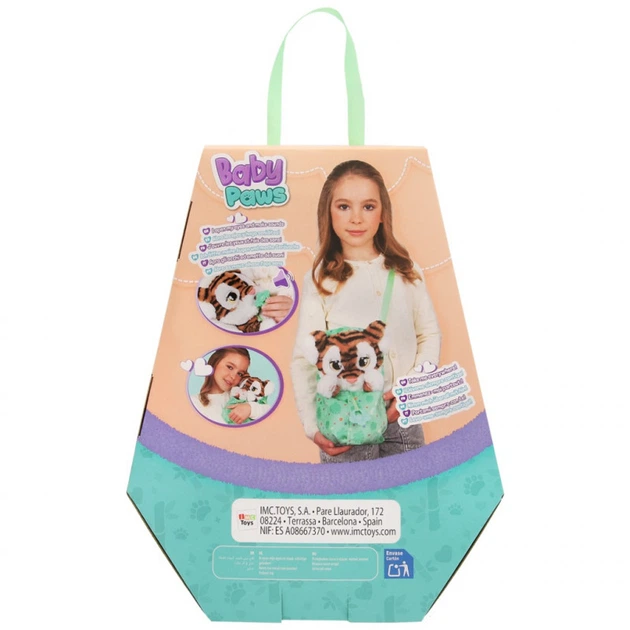 Інтерактивна іграшка Baby Paws W3 — Тигреня (927650IM) - зображення 2