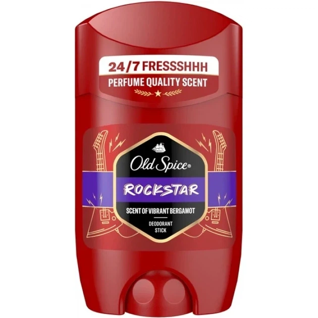 Твердий дезодорант Old Spice Rockstar, 50 мл - Фото 1 Твердий дезодорант Old Spice Rockstar, 50 мл - изображение 1