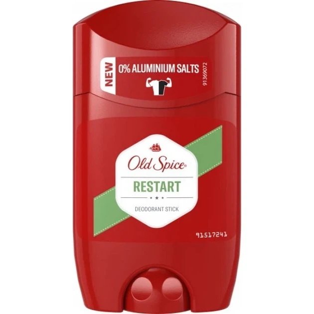 Твердий дезодорант Old Spice Restart, 50 мл - Фото 1 Твердий дезодорант Old Spice Restart, 50 мл - изображение 1