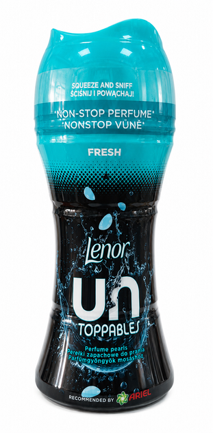 Парфюмированный кондиционер в гранулах для стирки Lenor Perfume Pearls Fresh (Свежесть) 195 г. - изображение 2