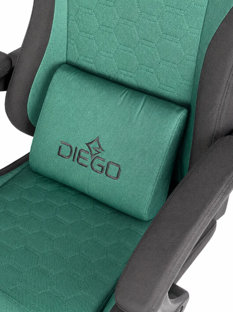 Игровое кресло DIEGO Fabric X Green Игровое Тканевое кресло для игр - изображение 3