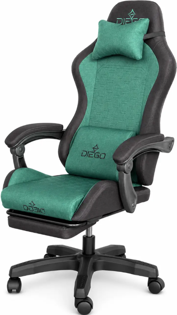 Игровое кресло DIEGO Fabric X Green Игровое Тканевое кресло для игр - изображение 5
