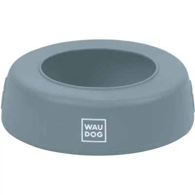 Складана миска-непроливайка для собак WAUDOG Silicone 1 л 18,5 см сіра - Фото 1 Складана миска-непроливайка для собак WAUDOG Silicone 1 л 18,5 см сіра - зображення 1