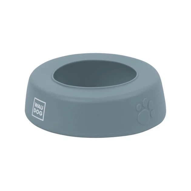 Складная миска-непроливайка для собак WAUDOG Silicone 750 мл 15,5 см серая - Фото 2 Складная миска-непроливайка для собак WAUDOG Silicone 750 мл 15,5 см серая - изображение 2