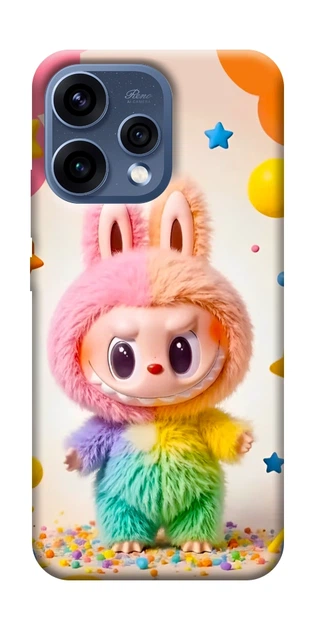 Чохол Сolorful Labubu для Oppo Reno 15 - Фото 1 Чохол Сolorful Labubu для Oppo Reno 15 - зображення 1