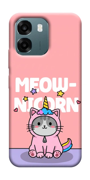 Чехол Cat unicorn для Oppo A6 - Фото 1 Чехол Cat unicorn для Oppo A6 - изображение 1