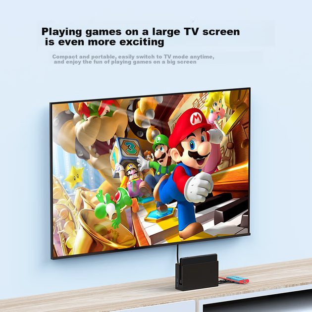 Карта видеозахвата Shengwei DHC0003J USB 3.0 для Nintendo Switch с док-станцией, черная - Фото 5 Карта видеозахвата Shengwei DHC0003J USB 3.0 для Nintendo Switch с док-станцией, черная - изображение 5