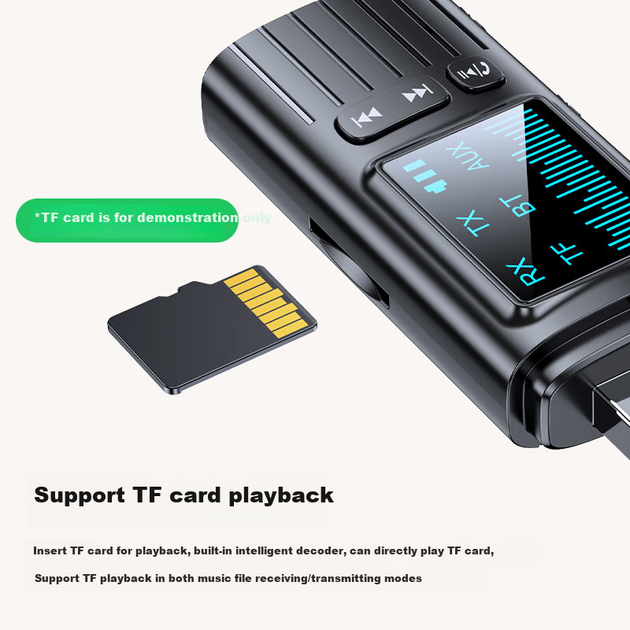 Автомобильный Bluetooth-приемник Biaze D43-5.4-GT72 Bluetooth 5.4 - изображение 6