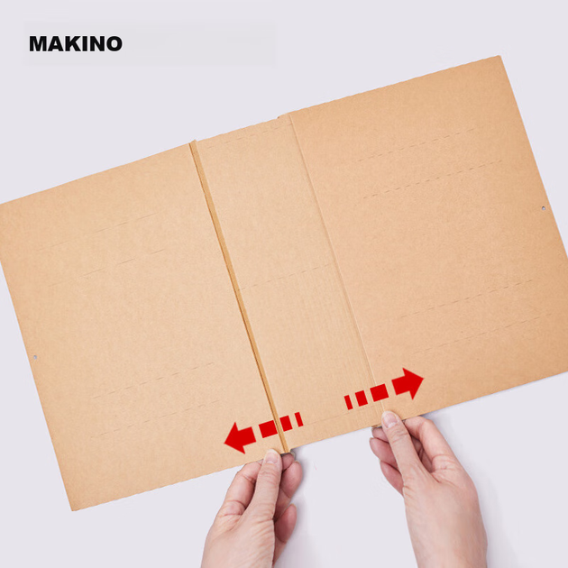 Папки MAKINO для документів А4 з висувним механізмом, 5 шт, рожеві - Фото 7 Папки MAKINO для документів А4 з висувним механізмом, 5 шт, рожеві - зображення 7