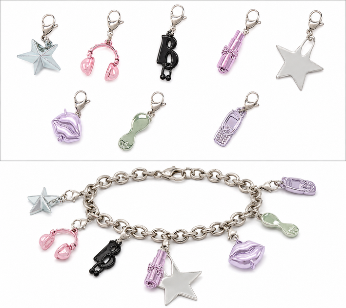 Лялька Братц Ясмін Поп-Зірка Bratz Yasmin Pop Starz and Charm MGA 595977 - зображення 10