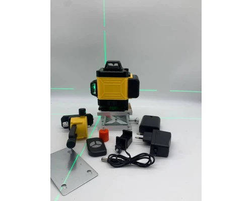 Лазерный уровень Laser Level ЖЕЛТЫЙ 2 АКБ (YELLOW) в СУМКЕ - изображение 4