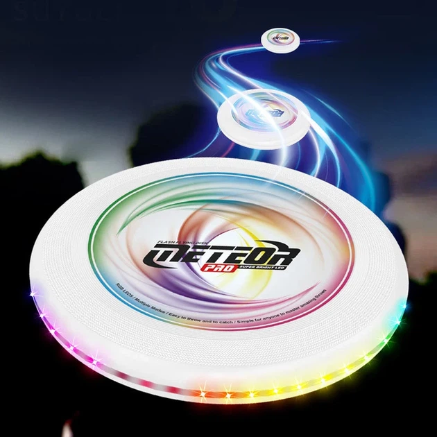 Фрисби Shantom Led 102 светящийся диск 22.5 см белый - изображение 2