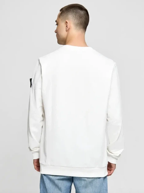 Світшот Stone Island у білому кольорі(XL), білого кольору. - зображення 6