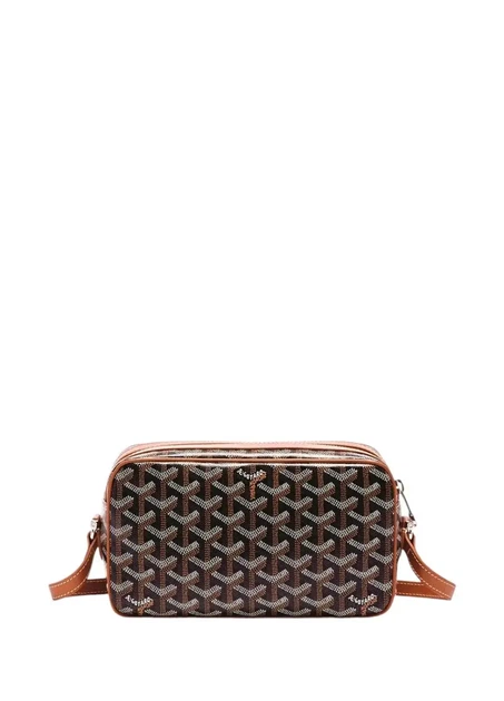 Преміальна сумка через плече Goyard коричневого кольору. - зображення 4