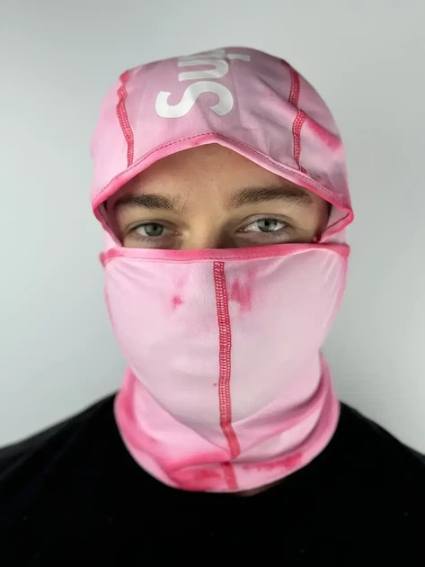 Балаклава Supreme, меняющая цвет при нагревании, красного цвета. - Фото 4 Балаклава Supreme, меняющая цвет при нагревании, красного цвета. - изображение 4