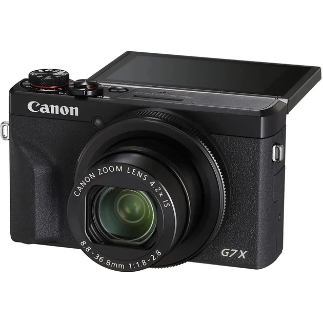 Фотоаппарат Canon PowerShot G7 X Mark III Black (3637C013) - Фото 3 Фотоаппарат Canon PowerShot G7 X Mark III Black (3637C013) - изображение 3