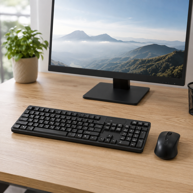 Клавиатура KEYBOARD+Мышка wireless TJ 808 / Комплект беспроводной клавиатуры и мыши - изображение 2