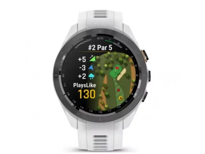 Смарт-годинник Garmin Approach S70 42mm B. Ceramic Bezel with White S. Band (010-02746-00/10) - Фото 6 Смарт-годинник Garmin Approach S70 42mm B. Ceramic Bezel with White S. Band (010-02746-00/10) - зображення 6