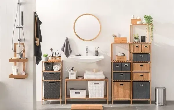 Бамбуковый органайзер 5five Simply Smart с отделениями 23×10×9 см - изображение 2