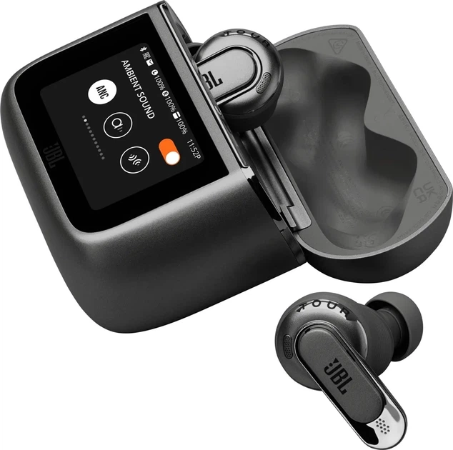 Навушник JBL Тур Pro 3 Активне шумозаглушення Bluetooth Чорний (JBLTOURPRO3BLK) - Фото 4 Навушник JBL Тур Pro 3 Активне шумозаглушення Bluetooth Чорний (JBLTOURPRO3BLK) - зображення 4
