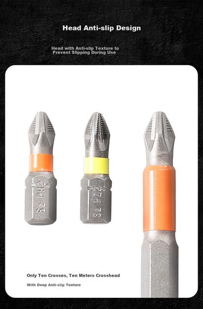 Набор отверток MASTERPROOF Rainbow Magic Box, 48 предметов, S2: плоские, крестовые, Torx, шестигранники - изображение 12