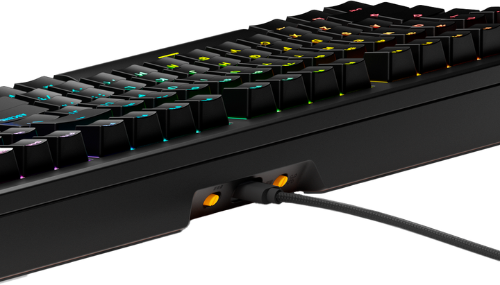 Klawiatura przewodowa Glorious GMMK 3 USB US Black (840408300292) - obraz 5