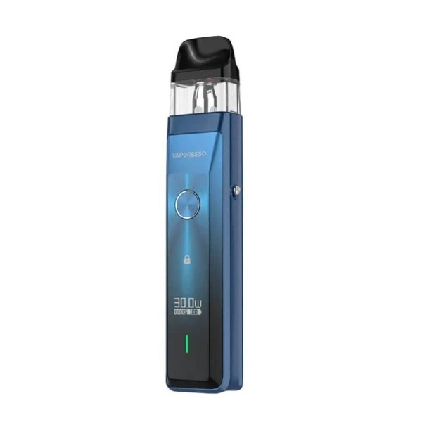 Под-система электронная сигарета Vaporesso XROS PRO подик на 1200 мАч Blue Pod система до 30 Вт 0.6 Ом синяя со сменным картриджем - изображение 6