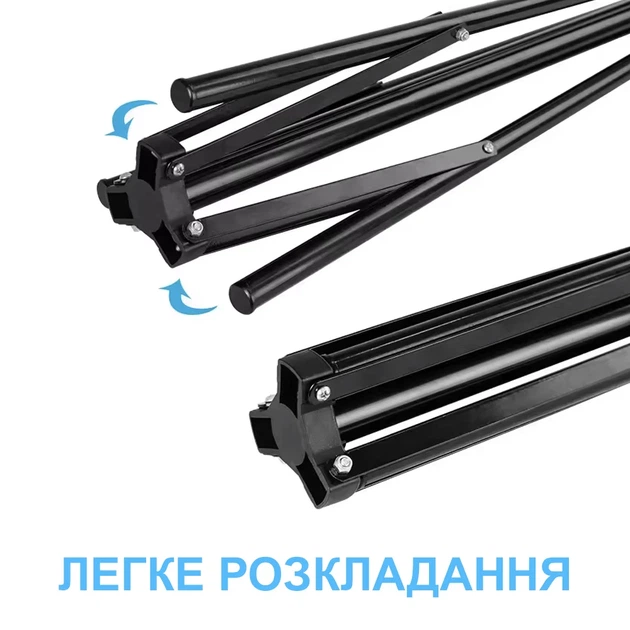Студийный фото штатив Andoer TR-210 алюминиевый 210 см черный - Фото 4 Студийный фото штатив Andoer TR-210 алюминиевый 210 см черный - изображение 4