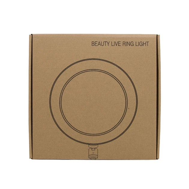 Кольцевая светодиодная LED лампа Flat Ring 8" черная - Фото 4 Кольцевая светодиодная LED лампа Flat Ring 8" черная - изображение 4