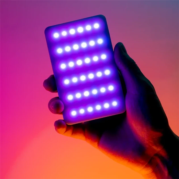 Светодиодная накамерная лампа Andoer W140RGB RGB 8W Черная 2500-9000K - изображение 12