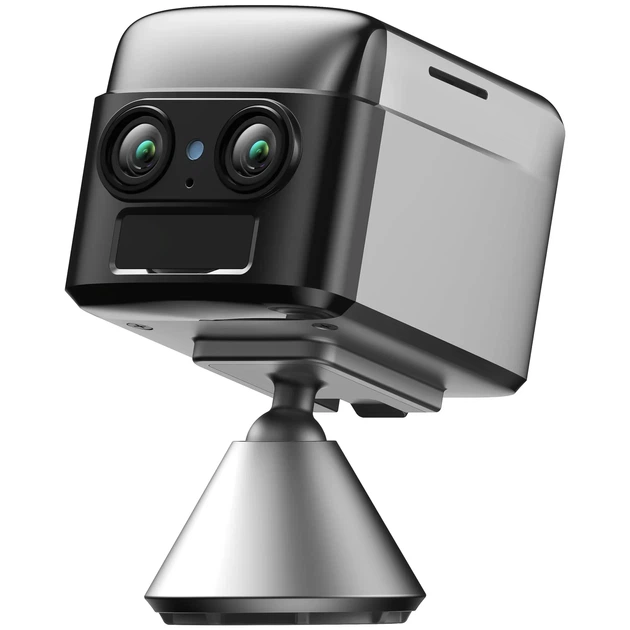 WiFi мини камера видеонаблюдения Camsoy S70W с двойной линзой 1920x1080 Пластик Черный - Фото 1 WiFi мини камера видеонаблюдения Camsoy S70W с двойной линзой 1920x1080 Пластик Черный - изображение 1