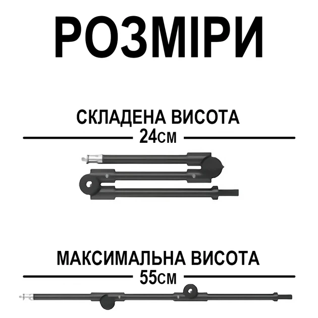 Гибкий настольный штатив Andoer TR-05f 1/4" алюминиевый черный - Фото 11 Гибкий настольный штатив Andoer TR-05f 1/4" алюминиевый черный - изображение 11