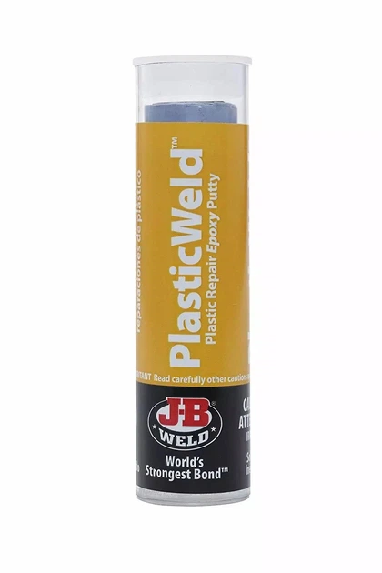 Эпоксидная шпатлевка для ремонта пластика J-B Weld PlasticWeld 8237 57 г - изображение 2