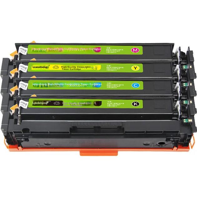 Картридж LianSheng для Canon (CRG-067 / CRG-067H) MF651Cw/MF655Cdw/MF657Cdw 4 шт. с чипом CMYK - изображение 6