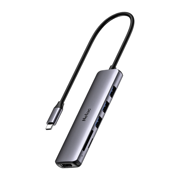 Док-станция Netac WF14 Type-C 6 в 1 с HDMI 4K и картридером TF/SD - изображение 7