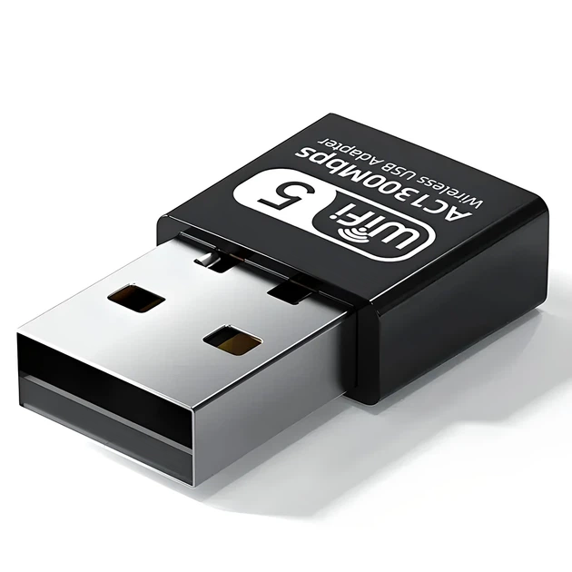 WiFi адаптер Addap UWA-06 двохдіапазонний 2.4 ГГц + 5 ГГц USB 1300 Мбіт/с чорний - Фото 10 WiFi адаптер Addap UWA-06 двохдіапазонний 2.4 ГГц + 5 ГГц USB 1300 Мбіт/с чорний - зображення 10