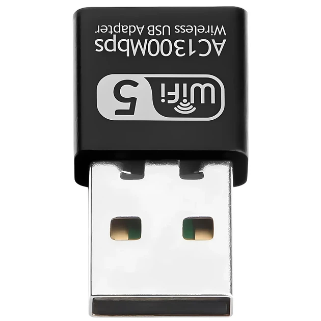 WiFi адаптер Addap UWA-06 двохдіапазонний 2.4 ГГц + 5 ГГц USB 1300 Мбіт/с чорний - Фото 13 WiFi адаптер Addap UWA-06 двохдіапазонний 2.4 ГГц + 5 ГГц USB 1300 Мбіт/с чорний - зображення 13