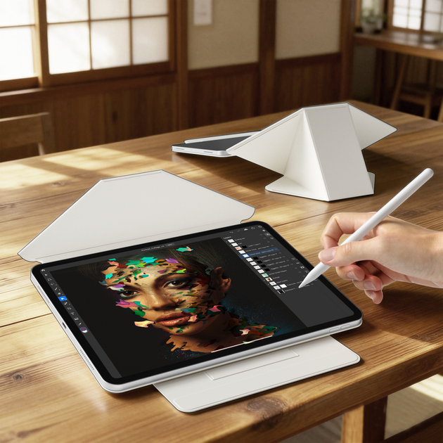 Чохол для планшета Apple iPad mini 7/6 ZHITING White - зображення 7