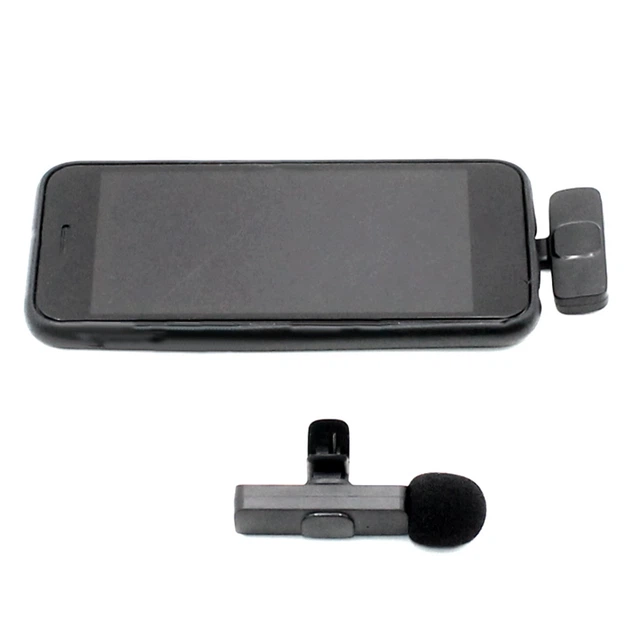 Петличный беспроводной микрофон K8 для смартфона iPhone / Android Type-C, мини микрофон для блогера, записи видео, стриминга, TikTok, YouTube, с шумоподавлением - изображение 6