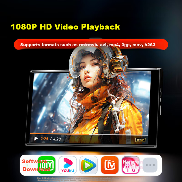MP3-плеер Aigo AN86 на Android 14 с Wi-Fi и камерой, 4/96 ГБ, экран 5 дюймов - Фото 9 MP3-плеер Aigo AN86 на Android 14 с Wi-Fi и камерой, 4/96 ГБ, экран 5 дюймов - изображение 9